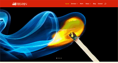 Desktop Screenshot of fireandrain.com